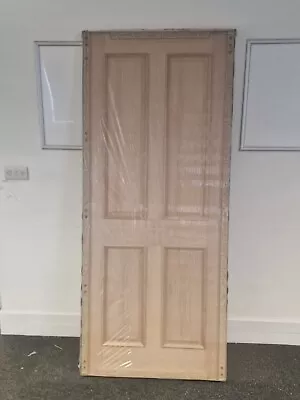 Internal Solid Oak Door In 4 Panel Or 6 Panel In Various Sizes & FD30 Brand New • £119.99