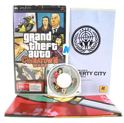 Grand Theft Auto: Chinatown Wars (PSP) [PAL] - WITH WARRANTY • $53.95