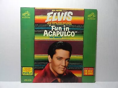 Elvis Presley - Fun In Acapulco - Vinyl Lp Rca Victor Records Lpm 2756 - Mono • $11.99