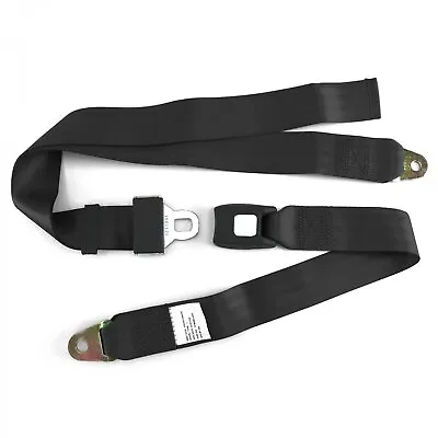 2pt Black Lap Seat Belt Standard Buckle - Each  • $36.70