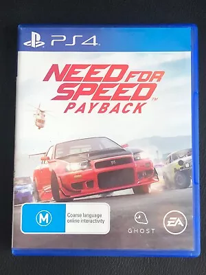 Need For Speed Payback - Xbox 360 Game - PAL - Standard Postage Included • $16.99