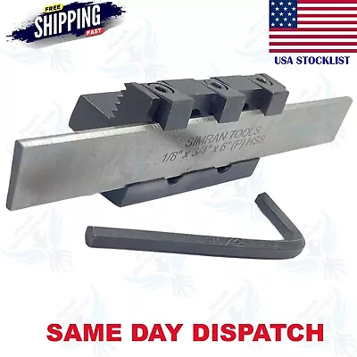 10MM Adjustable Type Parting Cut Off Tool Holder With 3/4  HSS Blade • $36