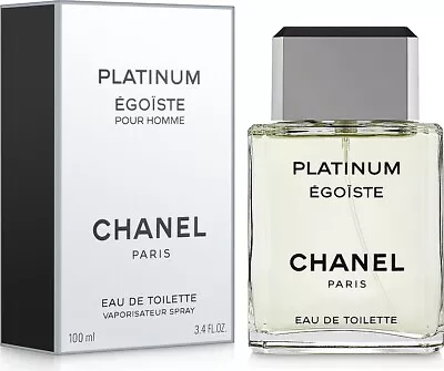 CHANEL EGOISTE PLATINIUM EDT 100 Ml Spray NEW SEALED SHIP FROM FRANCE • £134.02