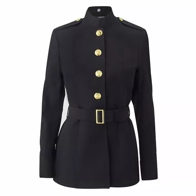 Usmc Womens Female Us Marine Corps Officer Dress Blue Coat Jacket Odb Nwt 10l • $390