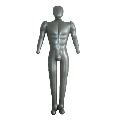 Man Whole Body With Arm Inflatable Mannequin Fashion Male Dummy Torso Model • $29