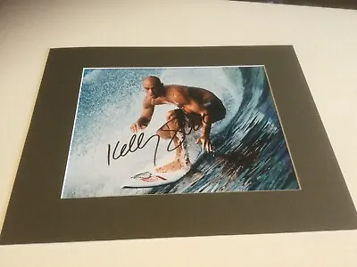 $295 • Buy Kelly Slater Hand Signed **Matted And Ready To Frame**