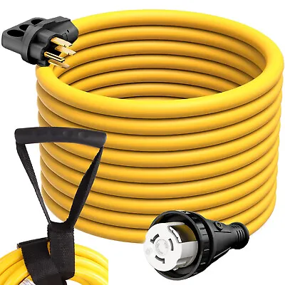 RV Power Cord 25 Ft 50 Amp Rain Proof Twist Lock Connector 25 Foot / 50Amp • $129.97