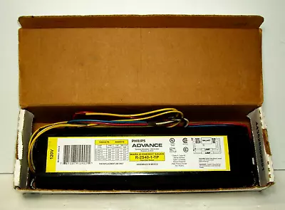 PHILIPS R2-S40-TP R2S40TP Magnetic E/S Ballast For F34 Or F40 T12 Lamps (4 Ft) • $19.95