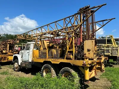 Mobile B61 Drill Rig Core Ager Water Well Rocm Earth Mud Pump Rotary Mechanical • $35000