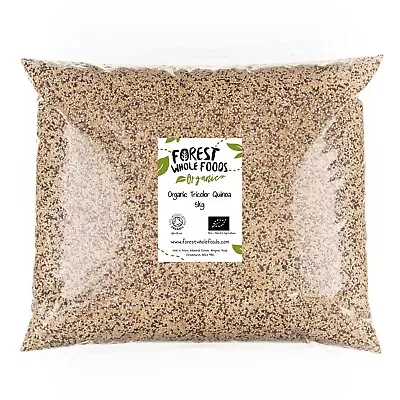 Organic Tricolor Quinoa 5kg - Forest Whole Foods • £38.74