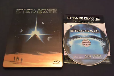 2013 Stargate Blu-Ray Steelbook (1994 Film) US Version - OOP BEST BUY EXCLUSIVE! • $44.99