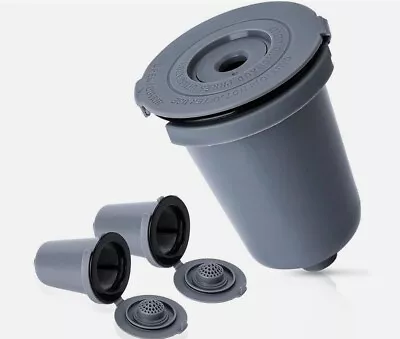 2PC Reusable Single Serve Cafe K-Cup Filter Pods For Cuisinart Coffee Maker | • $9.99