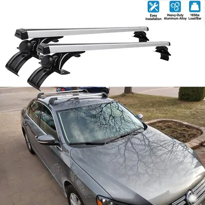 48  Car Top Roof Rack Cross Bar Luggage Cargo Carrier For VW Passat 1991-2022 US • $159.69