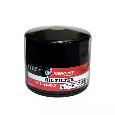 35-866340K01 Mercury Mercruiser Oil Filter • $14.99