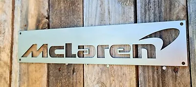 MCLAREN Metal Sign -UK Made -Garage Sign- CAR- Man Cave 135CM • £135