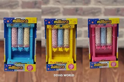 £9.92 • Buy Millions Sweet Candy Dispenser Toy 3 Mini Bags Flavoured Sweets Candies Gift NEW