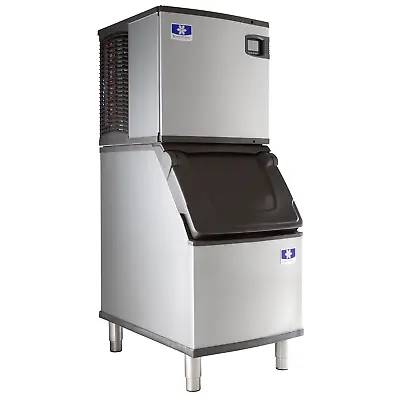 Manitowoc Ice 22  Air Cooled Half Dice Ice Machine & D320 Ice Bin 115V 460 Lb. • $5220.64