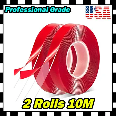 $9.20 • Buy 20M 780  Double Sided Adhesive Foam Sticky Tape Clear Transparent Home Car Cells