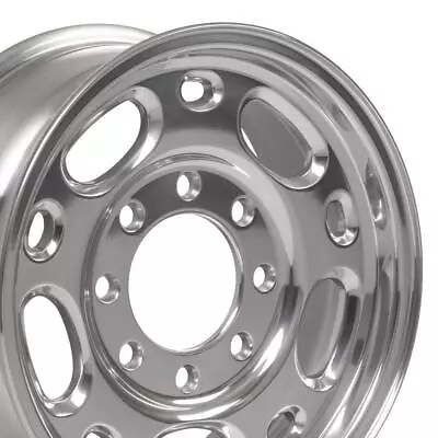 16x6.5 Polished 5079 Rims SET Fit 8x165 HD Chevy And GMC Trucks  (NO Cap) • $695