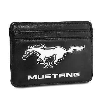 Ford Mustang Synthetic Leather Credit Cards Weekend Wallet • $17.99