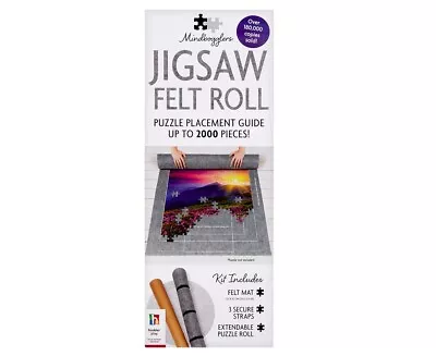 Jigsaw Felt Roll - Puzzle Placement Guide Up To 2000 Pieces • $24.99