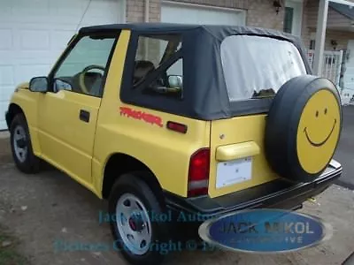 88-94 Suzuki Sidekick Geo Tracker Vitara Replacement Soft Top Black  • $194.97