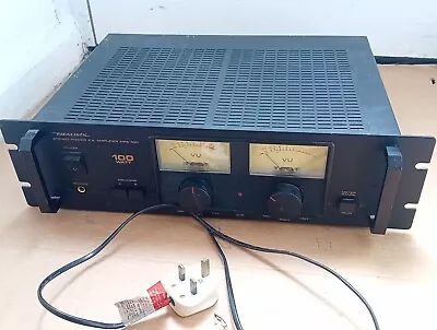 Realistic MPA-100 STEREO P.A. 100WATT Amplifier 4 Channel Disco DJ Solid AMP • £75
