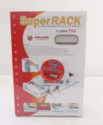Vipower Mobile Super Rack VP-10KPFU-133 For 3.5 IDE Storage Device HDD/ZIP/USB • $71.99
