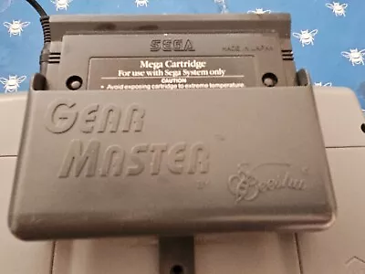 Gear Master Converter Sega Game Gear Plus Sonic 2 Master System Game Cartridge • £30