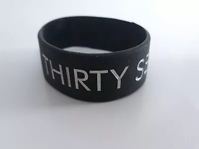 30 Seconds To Mars Jared Leto Silicone Rubber Wristband Bracelet • £3.99