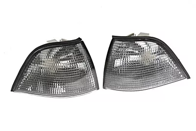 BMW 3 Series E36 2DR COUPE SMOKE Corner Lights Turn Signals PAIR 1991-1998 • $45.45