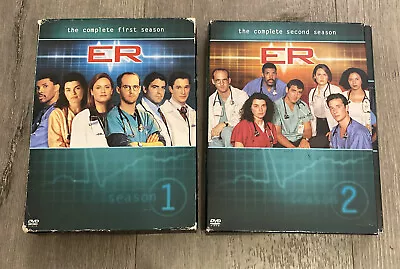 E.R. ER LOT - Seasons 1 2 (First Second) Medical Drama TV DVD • $10.99