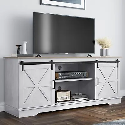 TV Stand For 65 Inch TV Entertainment Center Media Console With Storage Cabinets • $126.99