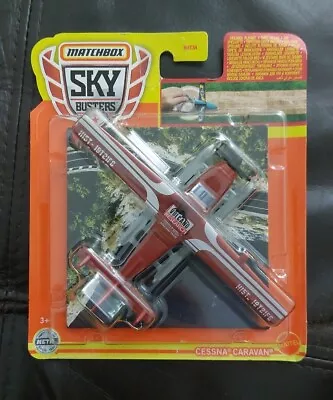 Matchbox Skybusters Cessna Caravan Diecast Plane 1:64 Scale • £6.99