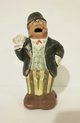 Vintage Comic Character Mutt & Jeff's Jeff Hand Painted Figural Piebird C1930s • $65