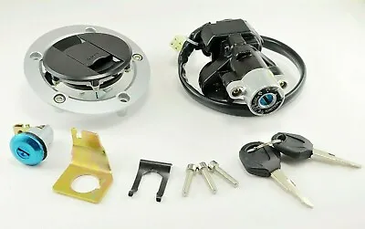 $36.99 • Buy Ignition Switch Fuel Gas Cap Cover Seat Lock Key Set Fit Suzuki TL1000R TL1000S