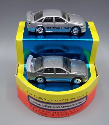 “matchbox” **australia’s First** Holden Commodore Two Pack Ba Re Zamac Mint • $9.95