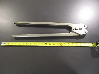 Strap Crimper Metal Strapping Tool Made In Switzerland T0748 • $49.95