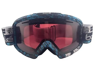 Bolle Ski & Snowboard Goggles Matte Black & Blue Zenith / Vermillion Gun-NOVA II • $30