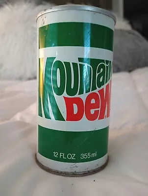 Vintage Mountain Dew 12 Ounce Can  • $22.35