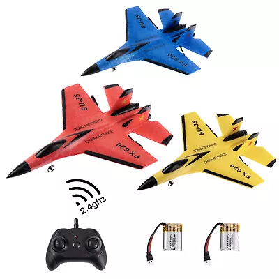 £29.99 • Buy Kid Boy Gift EPP Foam SU-35 Model Plane Toy Remote Control Airplane RC Glider