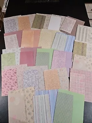 23 Textured Blank Cards And Matching Papers/inserts For Card Making • £3.50