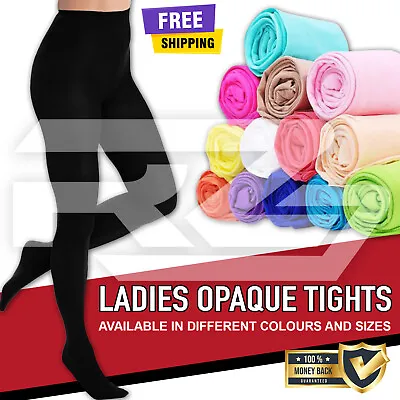 £3.85 • Buy Opaque Tights 60 Denier Ladies Opaque Best Match S/M/L/XL
