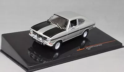 IXO Opel Kadett B Rallye In Silver & Black 1966 CLC462N 1/43 NEW • £32.99