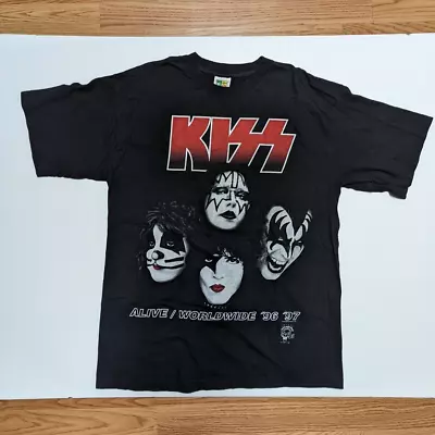 NEVER WORN Vintage Kiss Alive Worldwide 96 97 Tour Got The Best T Shirt Size L • $319.99