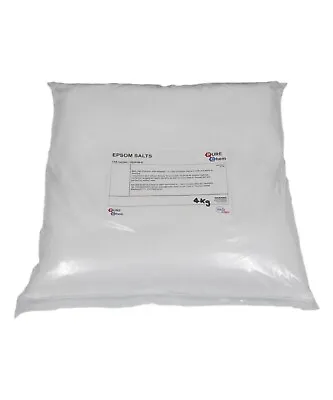 Epsom Salt Bags Food Grade Magnesium Sulphate Bath Salts 4kg • $16.52