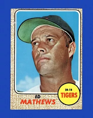 1968 Topps Set-Break # 58 Eddie Mathews VG-VGEX (crease) *GMCARDS* • $1.54