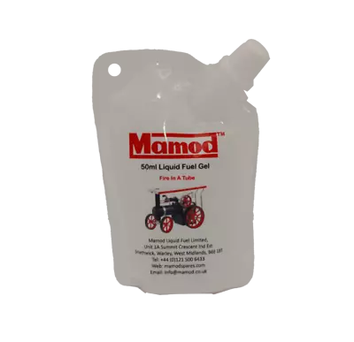 Safe Non-Toxic Gel Fuel For Use In Mamod Or Wilesco Steam Engines - 50ml Pouch • £6