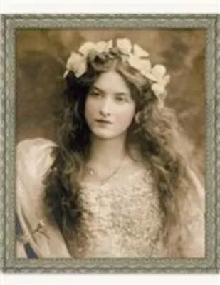 Victorian Trading Co Maude Fealy Tintype Vintage Portrait Lady Print PB2 • $19.95