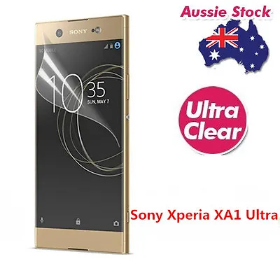 $3.95 • Buy Plastic Screen Protector For Sony Xperia XA1 Ultra - Ultra Clear